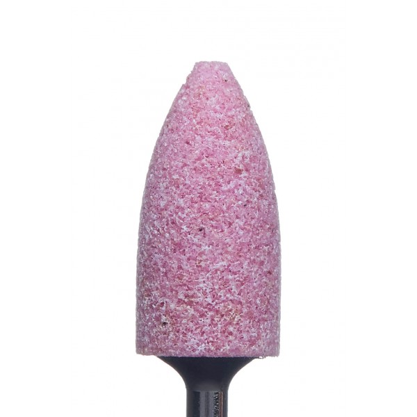 Шлифовщик корундовый Пуля, зернистость Мелкая (розовый)