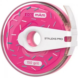 Сменный файл-лента белый в пластиковой катушке 150 грит STALEKS PRO EXPERT